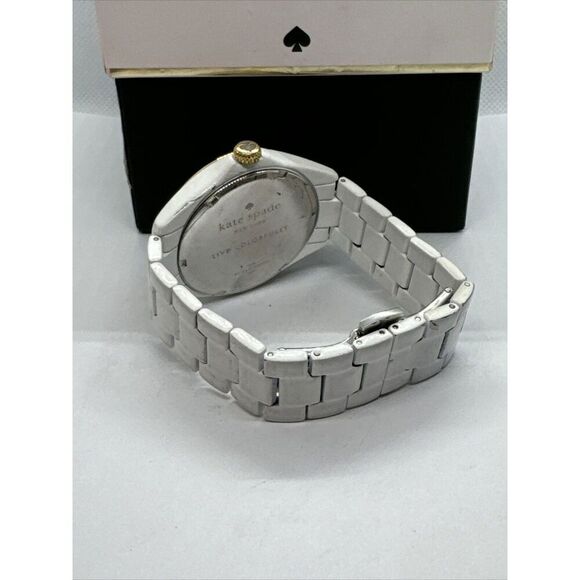 Kate Spade New York 0690 Women White Band Analog Dial Quartz Wrist Watch JNA170 main image 4